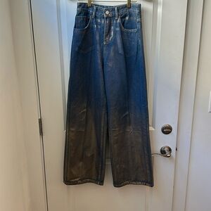 Madonna & Co high rise wide leg jeans